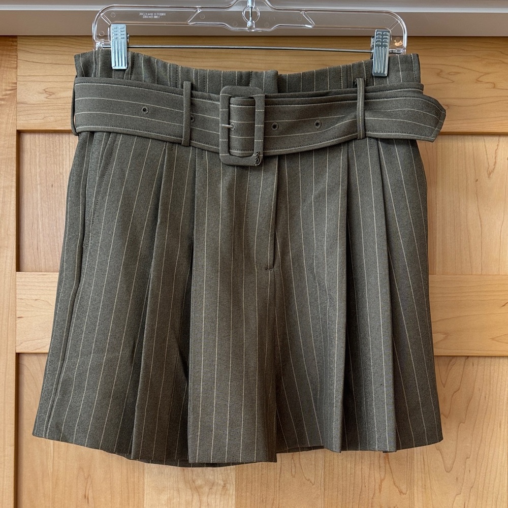Sam Edelman Olive Belted Shorts